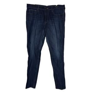 Levi's Jeans Women‎ 32 Blue Denim Stretch 5-Pockets Mid-Rise Slimming Skinny Leg